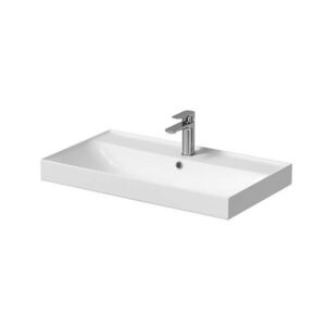 Nábytkové umyvadlo Cersanit Larga 81x46 cm otvor pro baterii uprostřed K120-010 K120-010 obraz