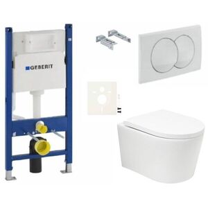 Závěsný WC set Geberit do lehkých stěn / předstěnová SAT BREVIS SIKOGESBRTORD01 SIKOGESBRTORD01 obraz