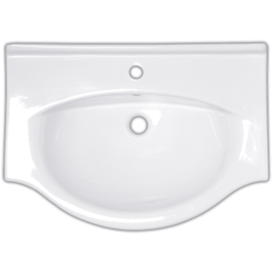 Nábytkové umyvadlo Naturel Pro 81x50 cm otvor pro baterii uprostřed HA5680 HA5680 obraz