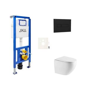 Závěsný WC set do lehkých stěn / předstěnová SAT SIKOJSREX67CRM SIKOJSREX67CRM obraz