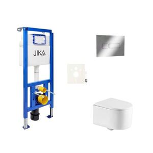 Závěsný WC set do lehkých stěn / předstěnová SAT SIKOJSREX72CR SIKOJSREX72CR obraz