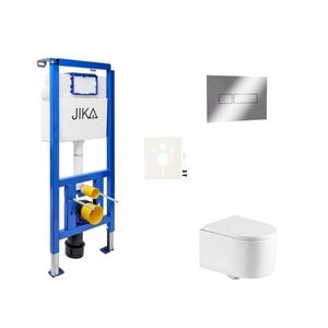 Závěsný WC set do lehkých stěn / předstěnová SAT SIKOJSTOR72CR SIKOJSTOR72CR obraz