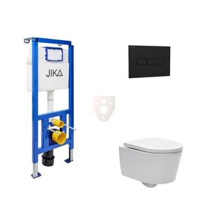 Závěsný WC set do lehkých stěn / předstěnová SAT Brevis SIKOJSW3 SIKOJSW3 obraz