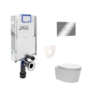 Cenově zvýhodněný závěsný WC set Jika k zazdění + WC SAT Brevis SIKOJW2 SIKOJW2 obraz
