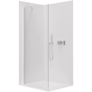 CERANO Sprchová zástěna Walk-in Onyx Y L/P 10 mm chrom, transparentní sklo 150x200 CER-8050BD8637 obraz