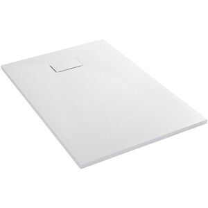 CERANO Sprchová vanička obdélníková Gusto SMC/minerální kompozit strukturovaná bílá matná 90x70x3 CER-414590 obraz
