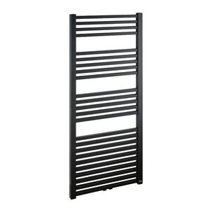 Radiátor kombinovaný Isan Quadrat 150, 5x60cm středové připojení černá matná DQUA15050600CSMS DQUA15050600CSMS obraz