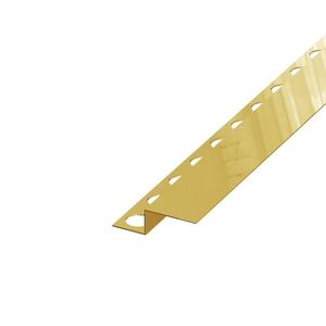 SIKO Spádová lišta Eviso gold lesk, nerez PVD, délka 150 cm, výška hrany 40 mm, LCGO0102 LCGO0102 obraz