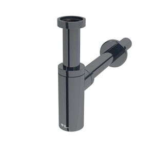 Sifon k umyvadlu SAT Dark 5/4 DN32 PVD Gun metal SATAUSDA SATAUSDA obraz