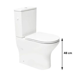 WC kombi komplet SAT Brevis vario odpad SATBRE033RREXVPP SATBRE033RREXVPP obraz