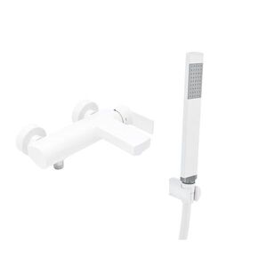 Vanová baterie SAT B-Way s vanovým setem 150 mm bílá matná SATBSBW222BSET1 SATBSBW222BSET1 obraz
