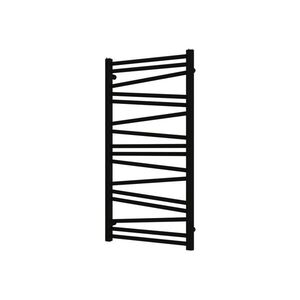 Radiátor kombinovaný SAT Lilon 97, 5x50 cm černá matná SATRALI975500BL SATRALI975500BL obraz