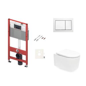 Závěsný WC set do lehkých stěn / předstěnová SAT SIKOTSREX72400 SIKOTSREX72400 obraz