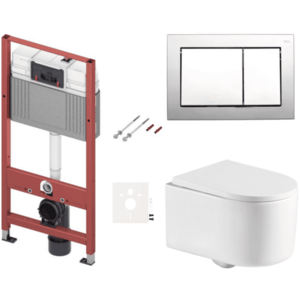 Závěsný WC set do lehkých stěn / předstěnová SAT SIKOTSREX72412 SIKOTSREX72412 obraz