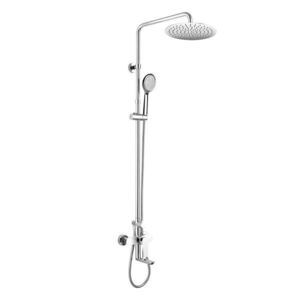 Mereo Dita vanová baterie s talířovou kulatou slim sprchou ø 250 mm, nerez CBE60101SCD2 obraz