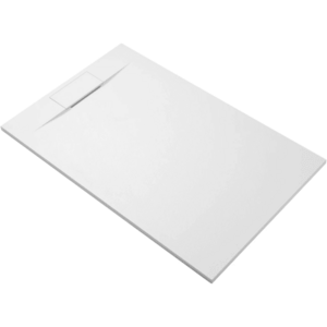 CERANO Sprchová vanička obdélníková Enzo SMC/minerální kompozit strukturovaná bílá matná 150x90x3 CER-666076 obraz