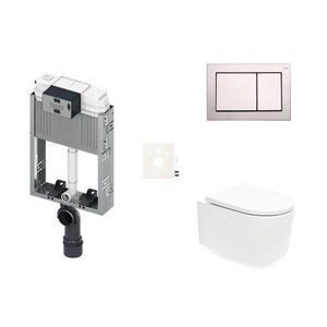 Závěsný WC set k zazdění SAT SIKOTZREX67CR SIKOTZREX67CR obraz
