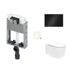 Závěsný WC set k zazdění SAT SIKOTZREX72BL SIKOTZREX72BL obraz