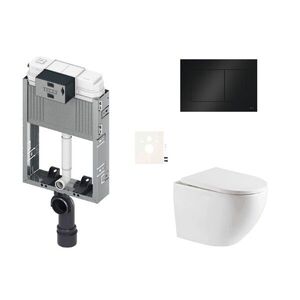 Závěsný WC set k zazdění SAT SIKOTZTOR67BL SIKOTZTOR67BL obraz