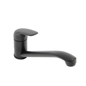 Dřezová baterie Ceramia S-Line Pro s otočným ramínkem černá matná SIKOBSLPRO282C SIKOBSLPRO282C obraz
