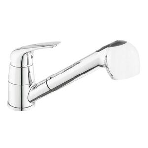 Dřezová baterie Ceramia S-Line Pro s vytahovací sprškou, 2 proudy chrom SIKOBSLPRO283 SIKOBSLPRO283 obraz