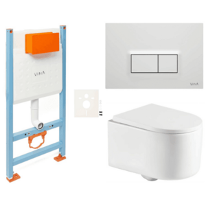 Závěsný WC set do lehkých stěn / předstěnová SAT Tornado SIKOVSTOR72600 SIKOVSTOR72600 obraz