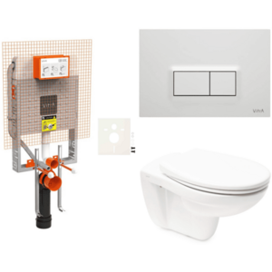 SAT Závěsný WC set k zazdění VitrA Normus SIKOVZNOR54600 SIKOVZNOR54600 obraz