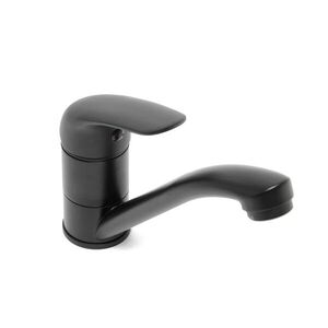 Umyvadlová baterie Ceramia S-Line Pro s otočným ramínkem černá matná SIKOBSLPRO287C SIKOBSLPRO287C obraz