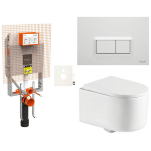 Závěsný WC set k zazdění SAT Tornado SIKOVZTOR72600 SIKOVZTOR72600 obraz