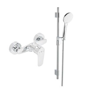Sprchová baterie SAT Mood se sprchovým setem 150 mm chrom SATBSMOOD268SET1 SATBSMOOD268SET1 obraz
