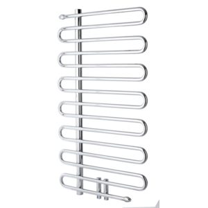 SIKO Radiátor pro ústřední vytápění Anima Ricordi 105x60 cm chrom BR6001050CR BR6001050CR obraz