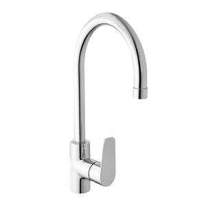 Dřezová baterie SAT Project s otočným ramínkem chrom SATBSPRO280 SATBSPRO280 obraz