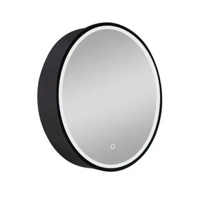 Zrcadlová skříňka s osvětlením SAT 60x60 cm černá SATZGALED60CE SATZGALED60CE obraz