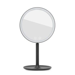 Kosmetické zrcátko SAT sklopné s LED osvětlením černá SATZKLEDC SATZKLEDC obraz