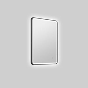 Zrcadlo se senzorem SAT Vision 60x80 cm černá SATZVI6080CE SATZVI6080CE obraz