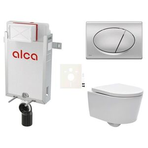 Cenově zvýhodněný závěsný WC set Alca k zazdění + WC SAT Brevis SIKOAW3 SIKOAW3 obraz