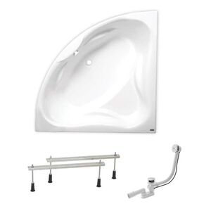 Rohová vana Laguna Royale 150x150 cm akrylát levá i pravá SIKORO1500AN SIKORO1500AN obraz