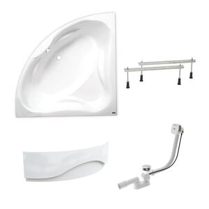 Rohová vana Laguna Royale 150x150 cm akrylát levá i pravá SIKORO1500APNP SIKORO1500APNP obraz