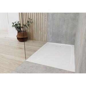 Sprchová vanička obdélníková Kaldewei Cayonoplan 100x90 cm smaltovaná ocel alpská bílá 361700010001 361700010001 obraz