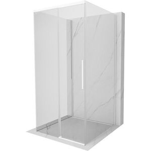 MEXEN/S Rox-3S sprchový kout 3 stěnný , posuvný 100 x 100, transparent, bílá 8C2-100-100-20-00-3S obraz