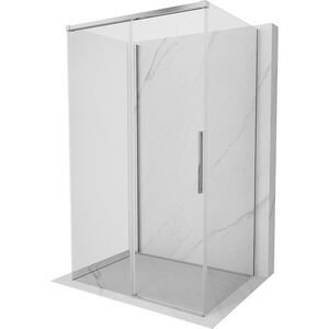 MEXEN/S Rox-3S sprchový kout 3 stěnný , posuvný 140 x 95, transparent, chrom 8C2-140-095-01-00-3S obraz