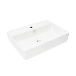 Závěsné umyvadlo VitrA Nuo 60x44 cm otvor pro baterii uprostřed 7432-003-0001 7432-003-0001 obraz