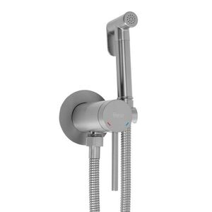 REA Podomítková bidetová baterie Foss Clif Brush Nickel REA-B5843 obraz