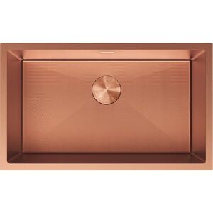 MEXEN Trixo ocelový dřez 1-bowl 750 x 440 mm, měď HC 6415751000-65HC obraz