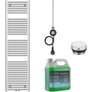 CERANO Koupelnový elektrický radiátorový set Benito WIFI 600W chrom 1700x450 mm CER-509414 obraz