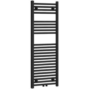 CERANO Koupelnový radiátor Benito středové připojení 50mm/boční 477 W černá matná 1200x450 mm CER-510889 obraz