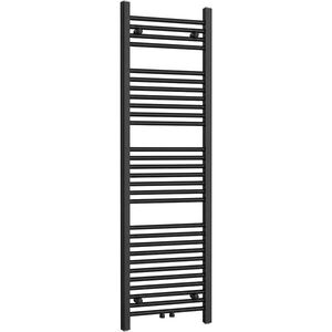CERANO Koupelnový radiátor Benito středové připojení 50mm/boční 583 W černá matná 1500x450 mm CER-612177 obraz