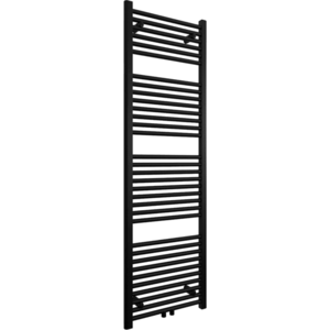 CERANO Koupelnový radiátor Lincoln středové připojení 50mm/boční 484W černá matná 1600x500 mm CER-429565 obraz