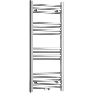 CERANO Koupelnový radiátor Benito středové připojení 50mm/boční 271 W chrom 1000x450 mm CER-481751 obraz