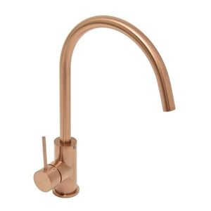 Dřezová baterie SAT Aurum s otočným ramínkem broušená rose gold SATBAUR280BRG SATBAUR280BRG obraz